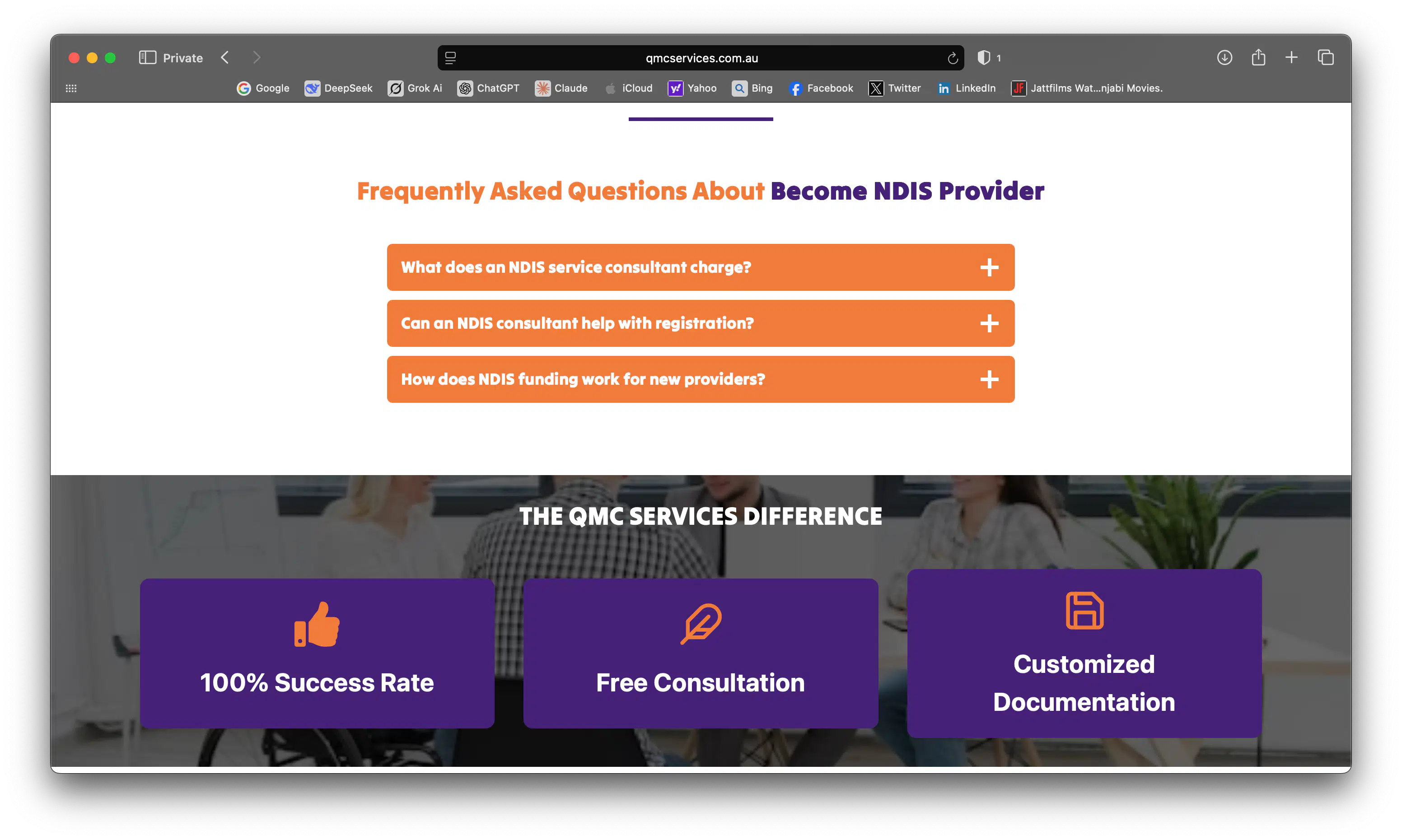 QMC Services Screenshot 4