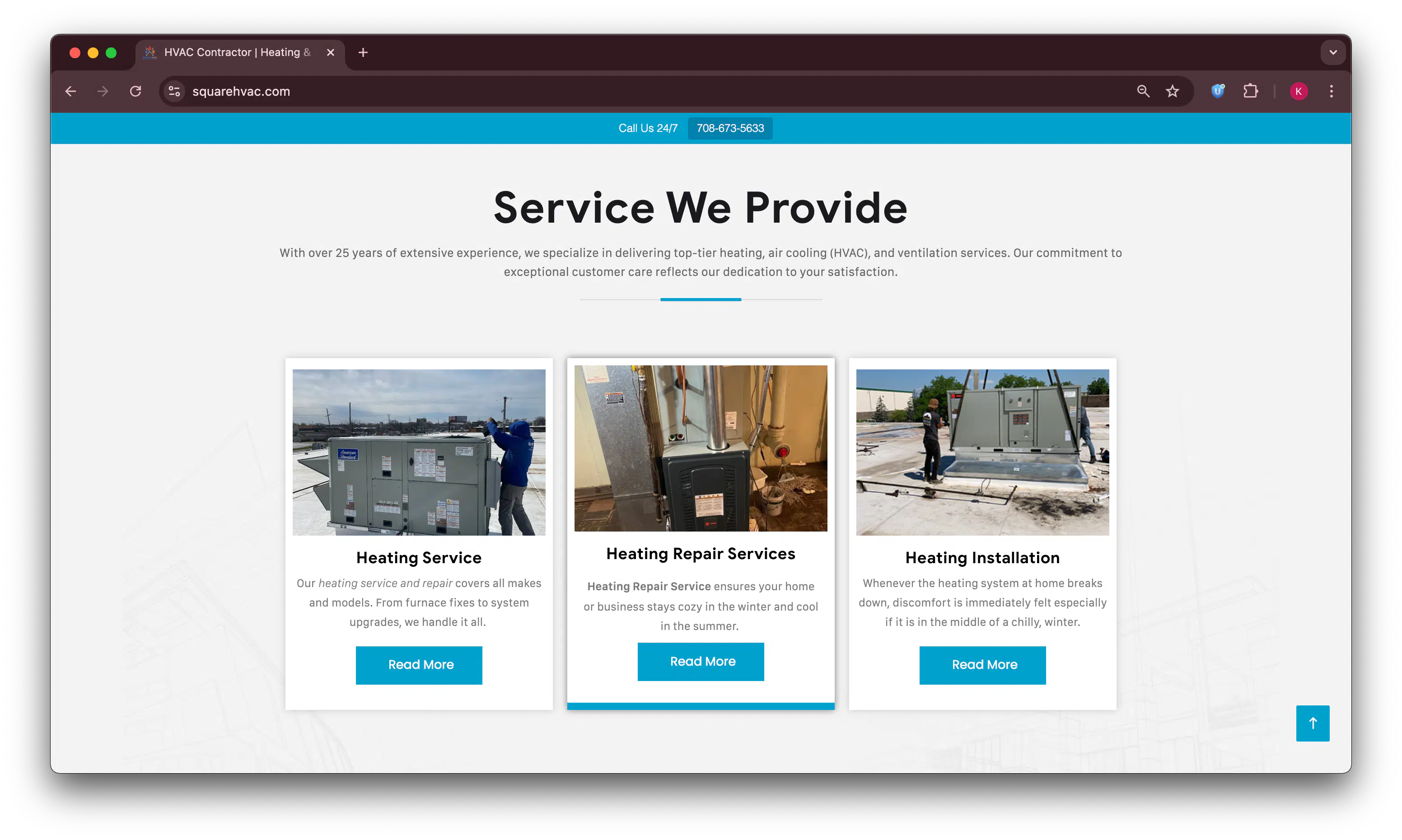 Square HVAC Screenshot 1