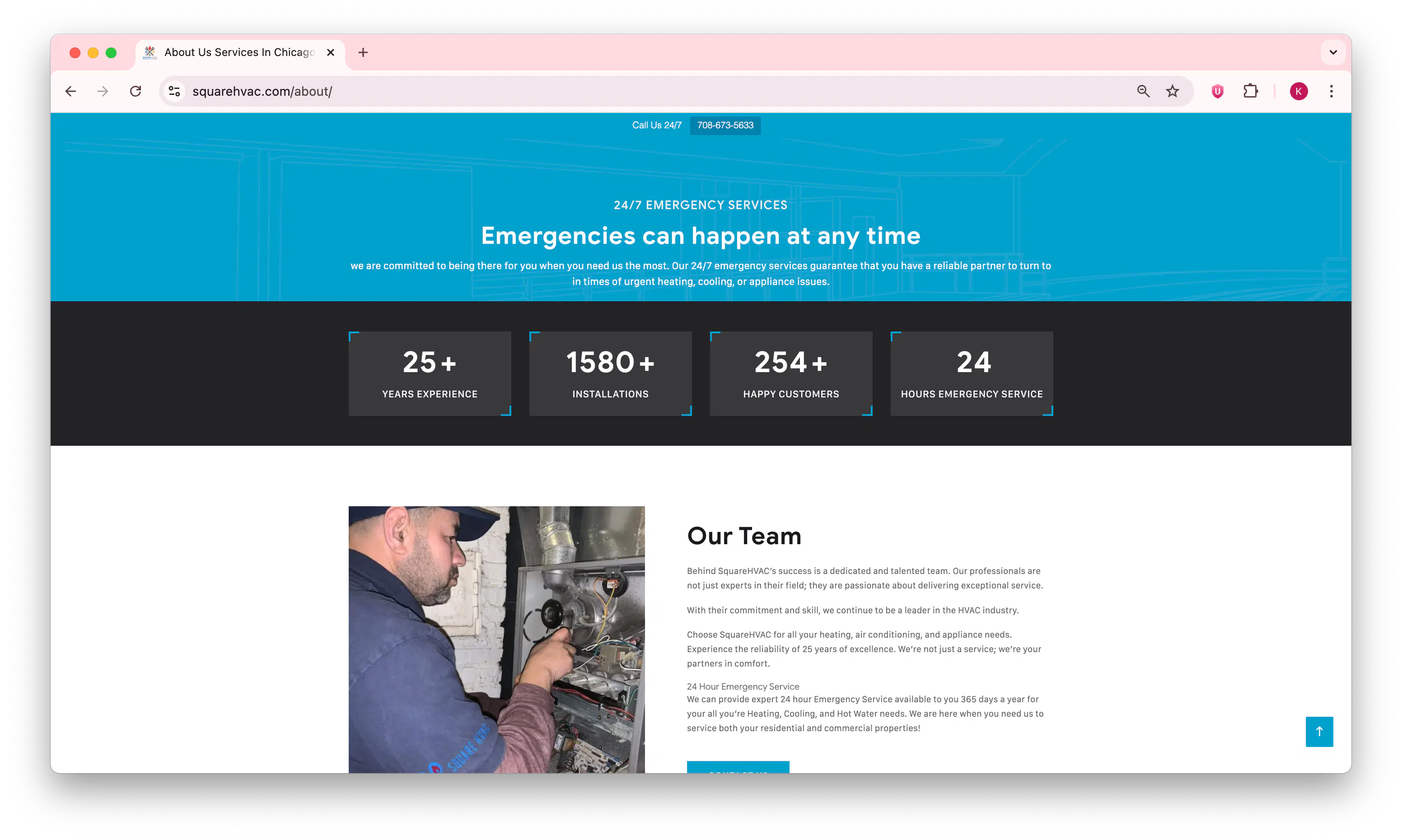 Square HVAC Screenshot 5